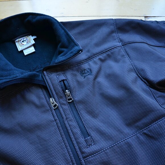 Cinch Men's Brown Textured Concealed Carry Jacket MWJ1537004 Size S - Picture 4 of 15